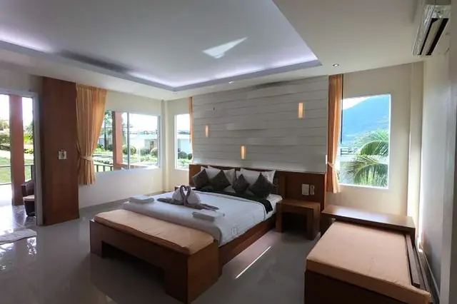 ห้องพัก Deluxe Garden Seaview Mountain Resort