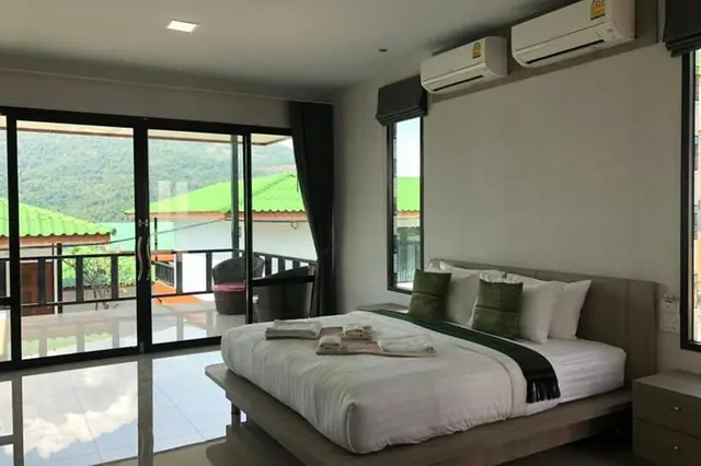 ห้องพัก New Deluxe Garden Mountain Resort