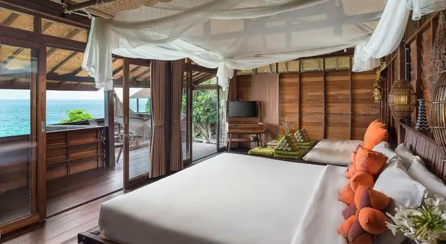 ห้องพัก Deluxe Sea View Serendipity Beach Resort