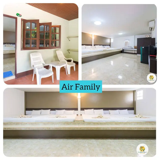 ห้องพัก Family 8 Varin Beach Resort