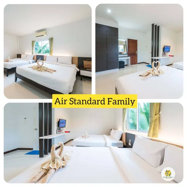 ห้องพัก Standard F4 Varin Beach Resort