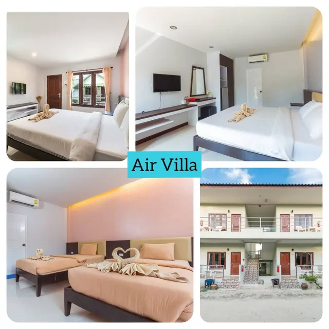 ห้องพัก Villa Varin Beach Resort